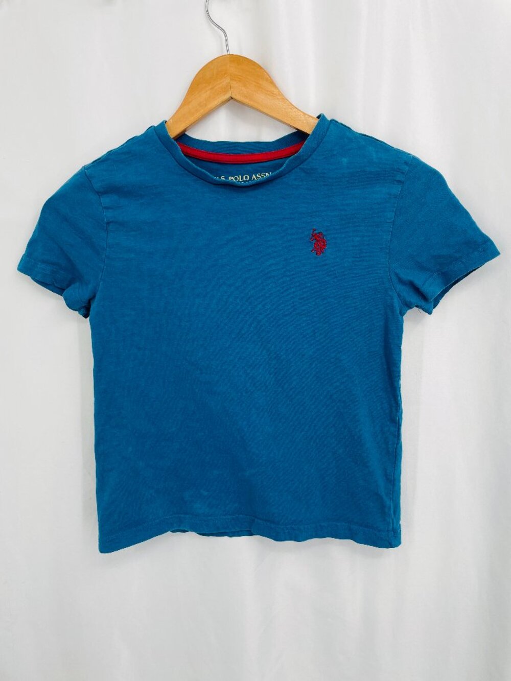 Ralph Lauren Child US Polo Assn Blue Short Sleeve Shirt
